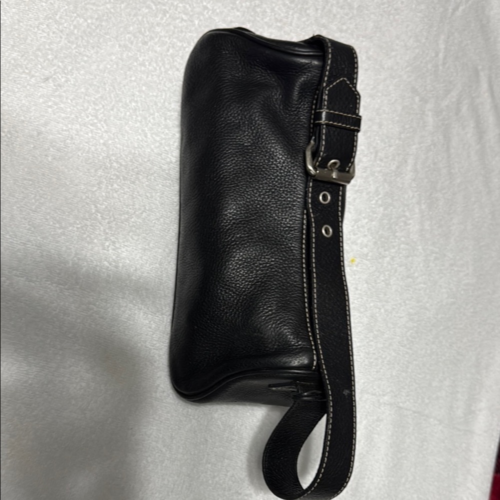 Sigrid Olsen Black Belt Bag with Minimalist Design